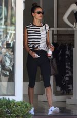 ALESSANDRA AMBROSIO Out Shopping in Brentwood 05/10/2017
