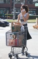 ALESSANDRA AMBROSIO Shopping at Whole Foods in Brentwood 10/20/2017