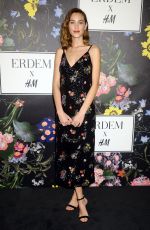 ALEXA CHUNG at H&M x Erdem Runway Show & Party in Los Angeles 10/18/2017