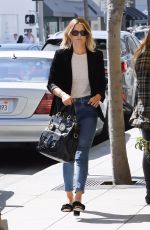 ALI LARTER at M Cafe in Beverly Hills 10/07/2017