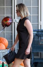 ALI LARTER Out and About in Beverly Hills 10/27/2017