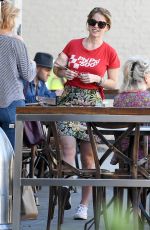 ALICE EVE Out for Lunch at Cafe Gratitude in Beverly Hills 10/05/2017