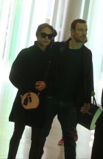 ALICIA VIKANDER at Charles De Gaulle Airport in Paris 10/04/2017