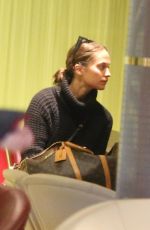 ALICIA VIKANDER at Charles De Gaulle Airport in Paris 10/04/2017
