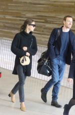 ALICIA VIKANDER at Charles De Gaulle Airport in Paris 10/04/2017