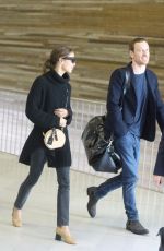 ALICIA VIKANDER at Charles De Gaulle Airport in Paris 10/04/2017