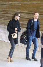 ALICIA VIKANDER at Charles De Gaulle Airport in Paris 10/04/2017