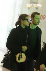 ALICIA VIKANDER at Charles De Gaulle Airport in Paris 10/04/2017