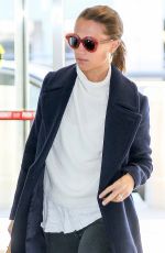 ALICIA VIKANDER at JFK Airport in New York 10/27/2017