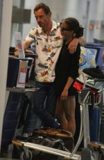 ALICIA VIKANDER Flies Out of Ibiza After Her Wedding with Michael Fassbender 10/17/2017