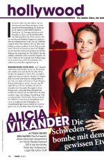 ALICIA VIKANDER in TV Media, October 2017