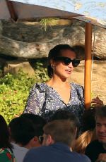 ALICIA VIKANDER Wear Wedding Rings After Reportedly Marrying in Ibiza 10/16/2017