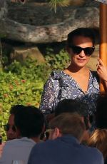 ALICIA VIKANDER Wear Wedding Rings After Reportedly Marrying in Ibiza 10/16/2017