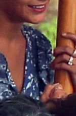 ALICIA VIKANDER Wear Wedding Rings After Reportedly Marrying in Ibiza 10/16/2017