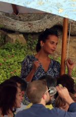 ALICIA VIKANDER Wear Wedding Rings After Reportedly Marrying in Ibiza 10/16/2017