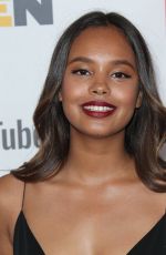 ALISHA BOE at Glsen Respect Awards in Los Angeles 10/20/2017