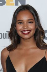 ALISHA BOE at Glsen Respect Awards in Los Angeles 10/20/2017