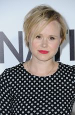 ALISON PILL at Jane Premiere in Hollywood 10/09/2017