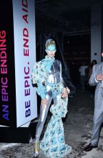 ALLA KOSTROMICHOVA at 2017 Amfar Fabulous Fund Fair in New York 10/28/2017
