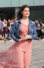AMANDA CERNY Out and About in Barcelona 10/09/2017