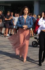 AMANDA CERNY Out and About in Barcelona 10/09/2017