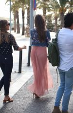 AMANDA CERNY Out and About in Barcelona 10/09/2017