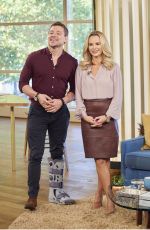 AMANDA HOLDEN at This Morning Show in London 10/25/2017