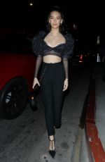 AMANDA STEELE Arrives at Highlight Room in Hollywood 10/12/2017
