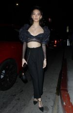 AMANDA STEELE Arrives at Highlight Room in Hollywood 10/12/2017