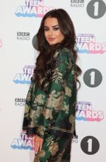 AMBER DAVIES at BBC Radio 1 Teen Awards 2017 in London 10/22/2017