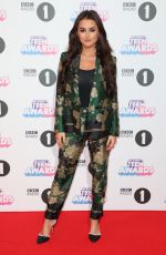 AMBER DAVIES at BBC Radio 1 Teen Awards 2017 in London 10/22/2017