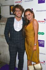 AMBER DAVIES at Spectacle Wearer of the Year in London 10/10/2017