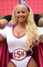 AMBER ROSE at Her 3rd Annual Slutwalk in Los Angeles 10/01/2017