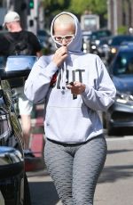 AMBER ROSE Out and About in Beverly Hills 10/20/2017