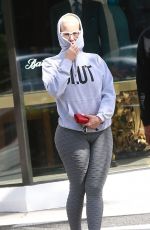 AMBER ROSE Out and About in Beverly Hills 10/20/2017