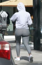 AMBER ROSE Out and About in Beverly Hills 10/20/2017