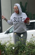 AMBER ROSE Out and About in Beverly Hills 10/20/2017