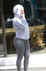 AMBER ROSE Out and About in Beverly Hills 10/20/2017