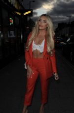 AMBER TURNER Night Out in Essex 10/04/2017