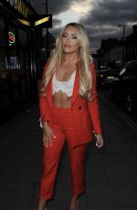 AMBER TURNER Night Out in Essex 10/04/2017