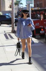 AMEIA GRAY HAMLIN Out Shopping in Beverly Hills 10/04/2017