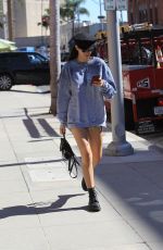 AMEIA GRAY HAMLIN Out Shopping in Beverly Hills 10/04/2017
