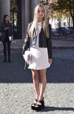 AMELIA WINDSOR at Miu Miu Fashion Show in Paris 10/03/2017