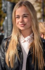 AMELIA WINDSOR at Miu Miu Fashion Show in Paris 10/03/2017