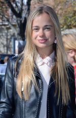 AMELIA WINDSOR at Miu Miu Fashion Show in Paris 10/03/2017