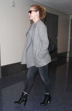 AMY ADAMS at Los Angeles International Airport 10/18/2017