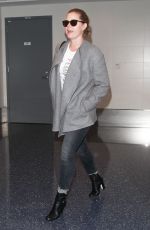 AMY ADAMS at Los Angeles International Airport 10/18/2017