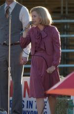 AMY ADAMS on the Set of Backseat in Los Angeles 10/24/2017