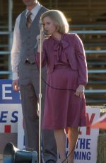 AMY ADAMS on the Set of Backseat in Los Angeles 10/24/2017