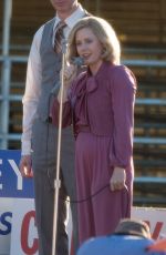 AMY ADAMS on the Set of Backseat in Los Angeles 10/24/2017